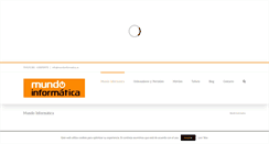 Desktop Screenshot of mundoinformatica.es